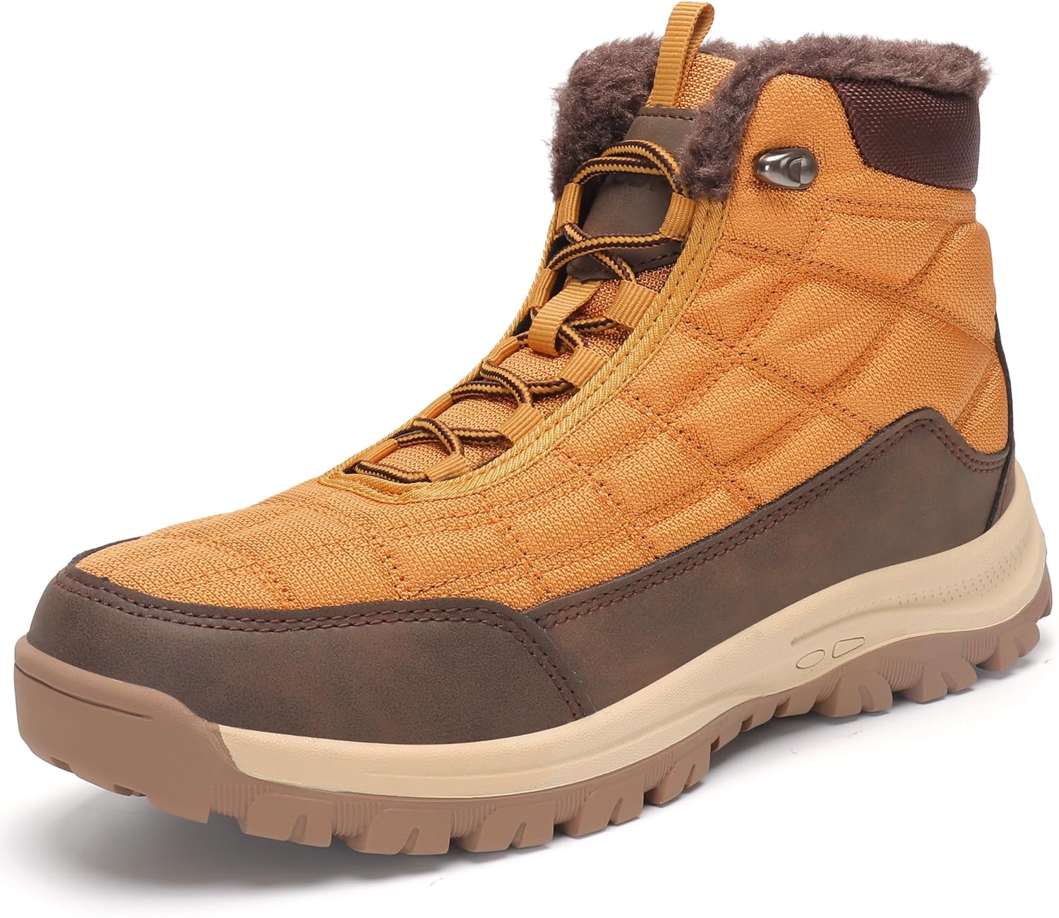 SKDOIUL Men’s Winter Outdoor Snow Boots Shoes