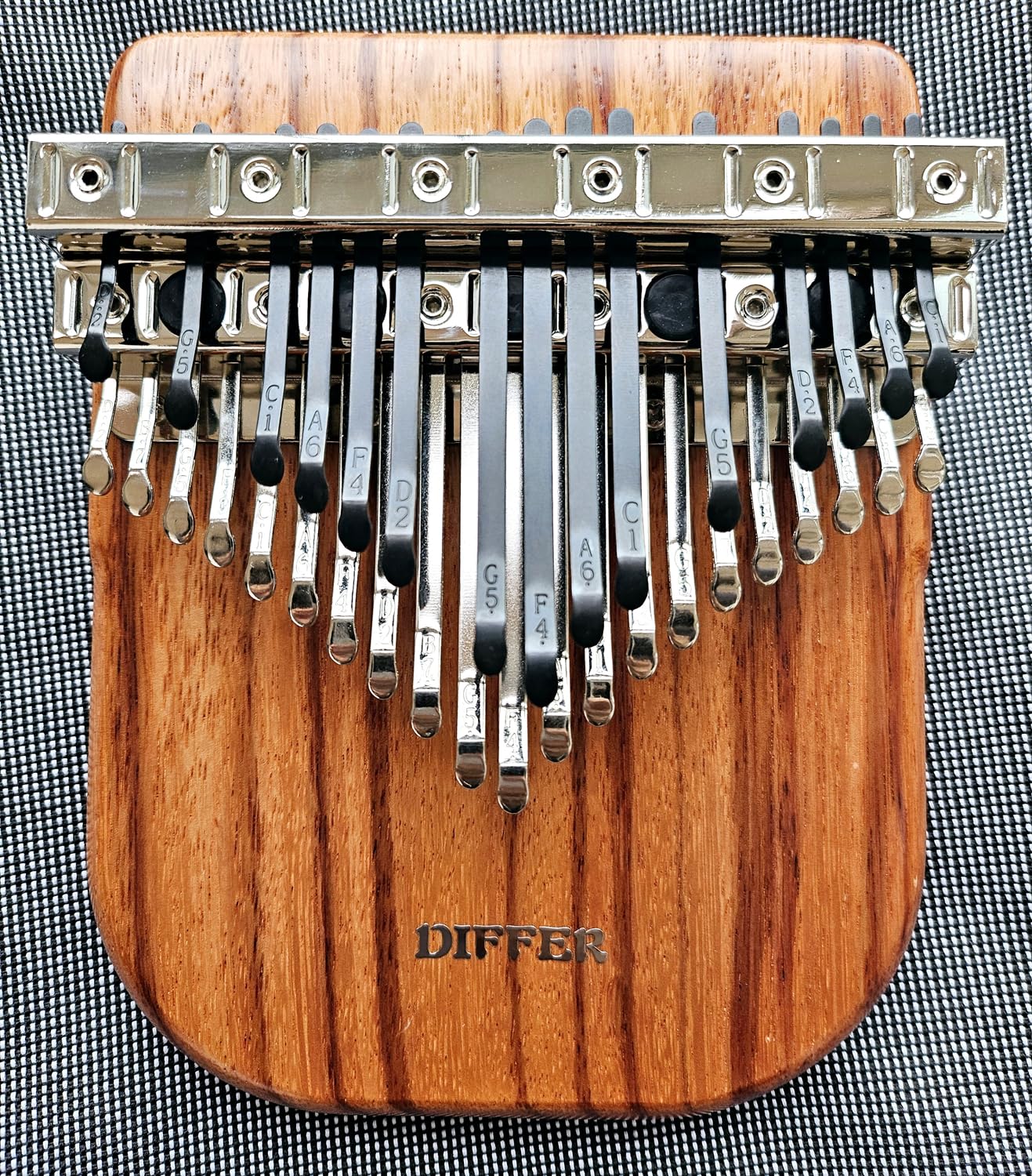 Amazon | DIFFER カリンバ 36キー 親指ピアノ 半音付き 初心者セット 