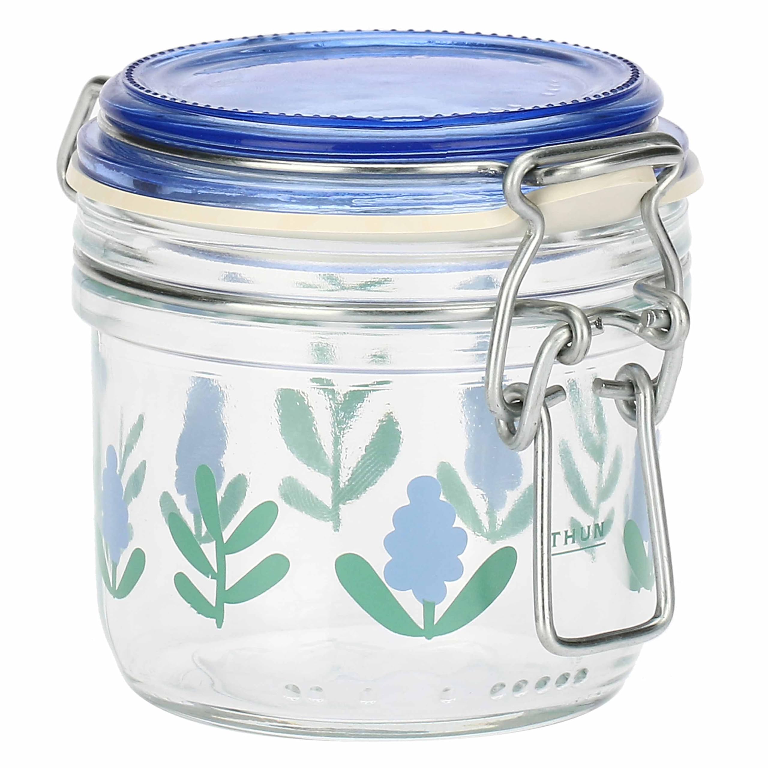 Barattolo Ermetico THUN Con Girasole E Farfalla - Vetro 200 Ml, Design Country, Idea Regalo Per Casa - Foto 14