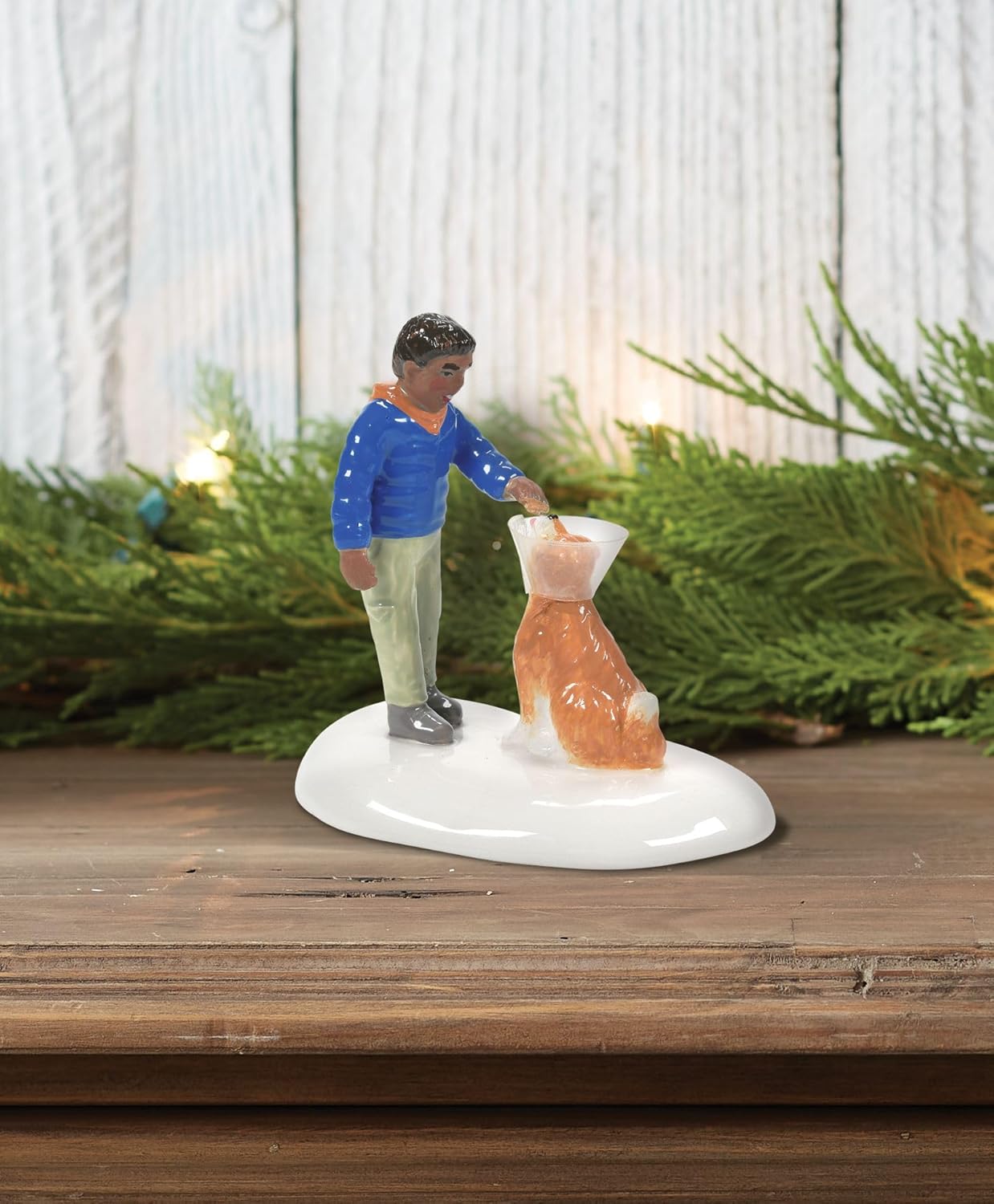 Department 56 Original Snow Village Just Two More Days Figurine, 2.68 Inch, Multicolor