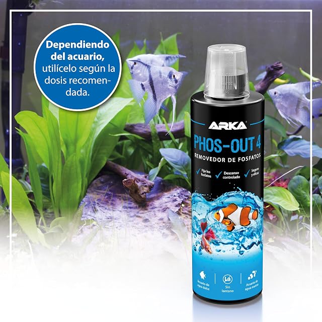 Foto 5 de 7 de Antifosfatos Acuario 236 ml - Phos-out 4 Reduce PO4 Rápido