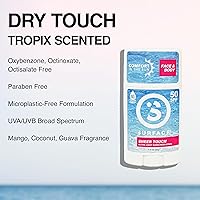 Vista 2 de Surface TROPIX - Protector solar transparente en barra, resistente al agua, de amplio espectro UVA/UVB, protección de secado rápido, sin PABA, SPF