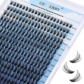 Lash Clusters 280pcs Large Tray 0.07mm 50P D Curl Mix 8-16mm Individual Lashes Soft&Fluffy Cluster Lashes Mink Individual Lashes Cluster Mixed Tray Lash Extension Clusters By GEMERRY
