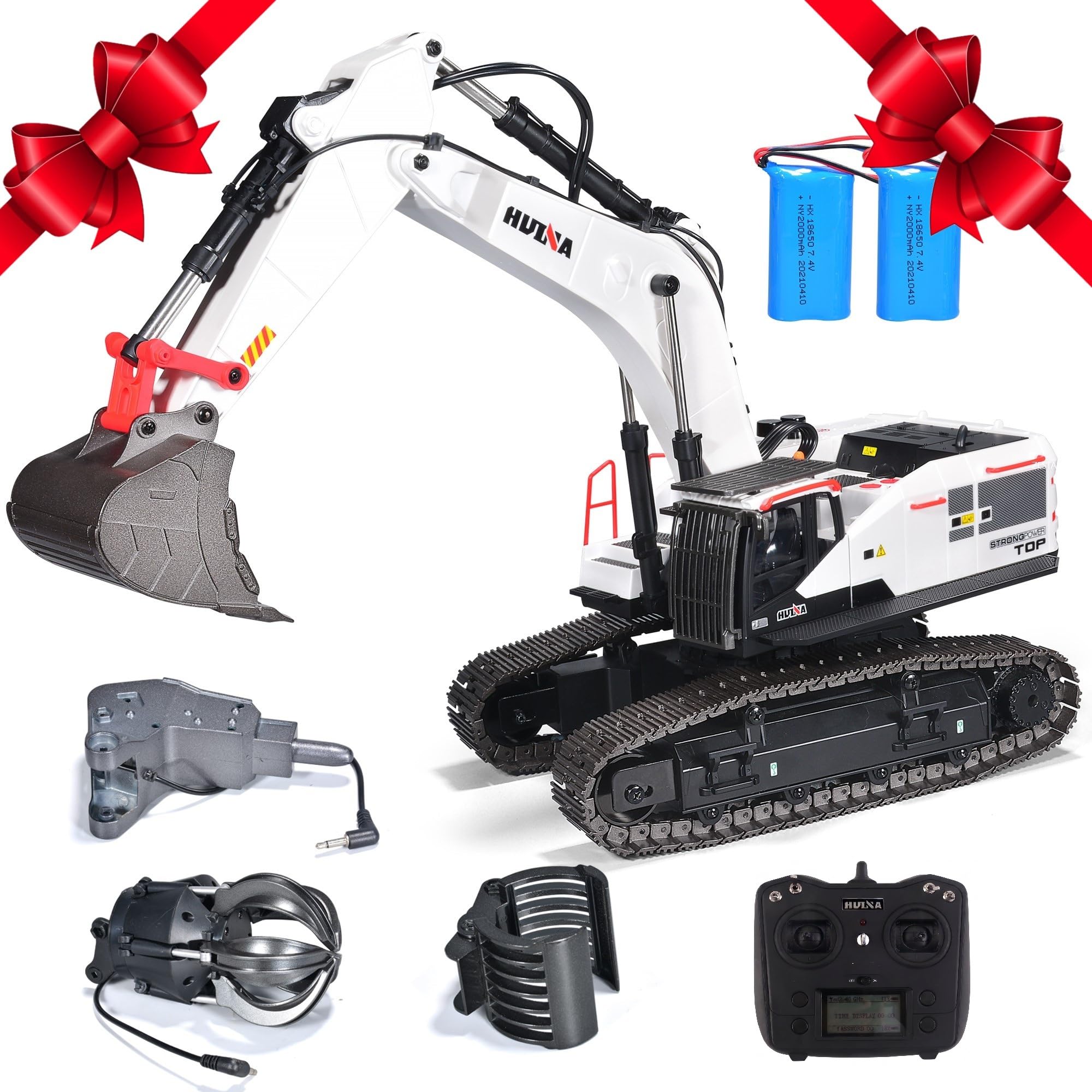Amazon.co.jp: RC ショベル Huina 1594 Pro 大人用 1:14 おもちゃ 32