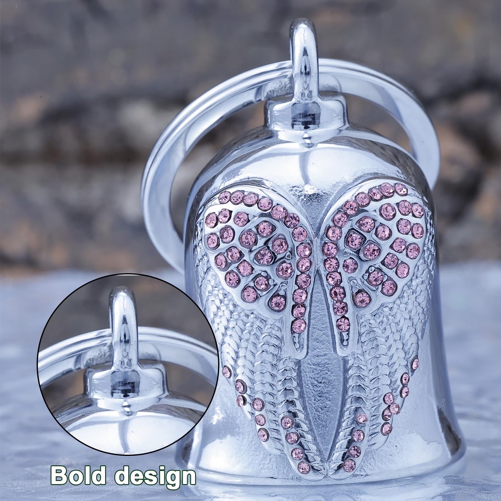 Amazon.com: CYZBTBl Motorcycle Women Bells - Motorcycle Angel Bell