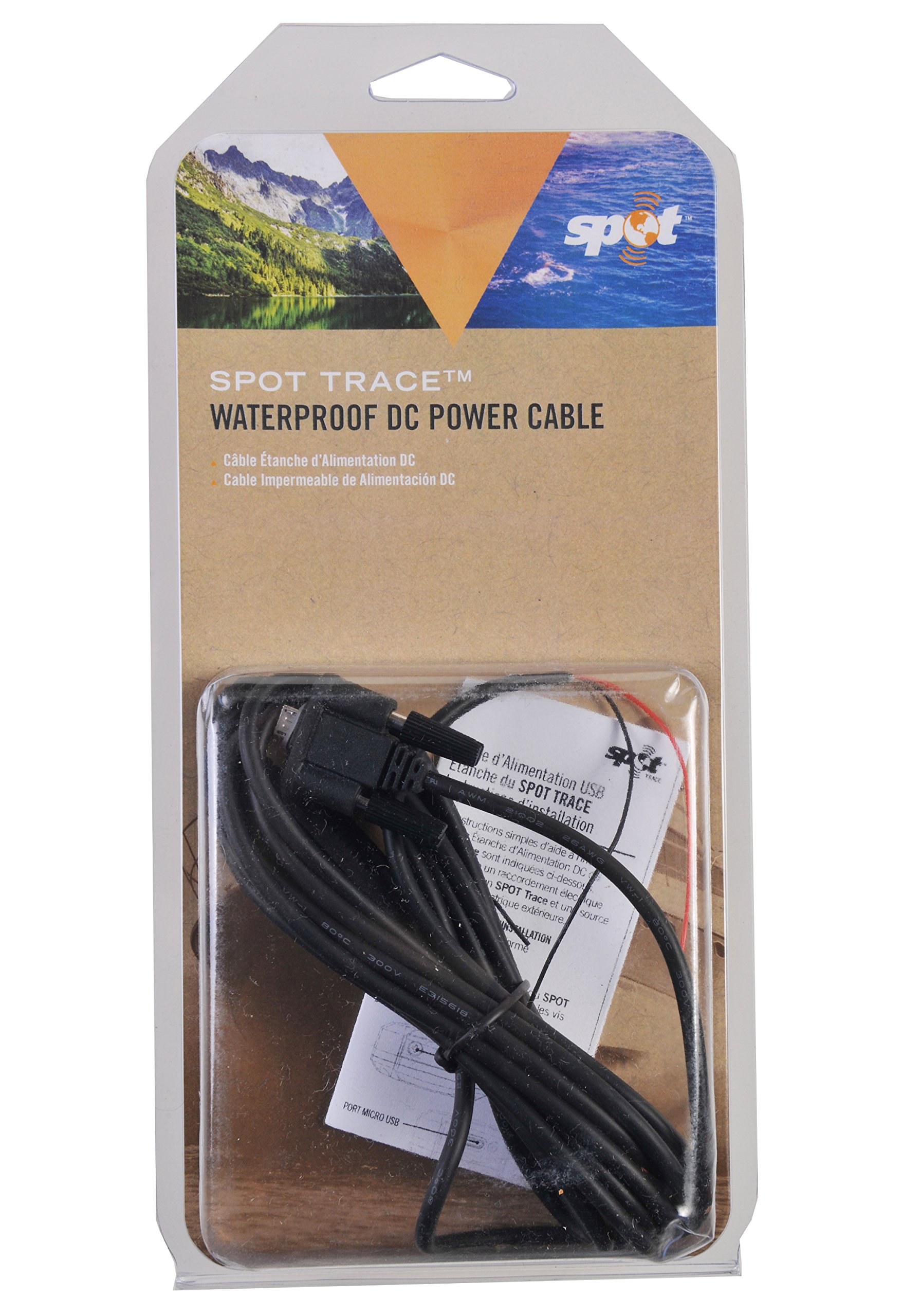 Câble D’alimentation 12V étanche Pour Traceur GPS SPOT Trace - Alimentation Continue, Résistant Aux Intempéries