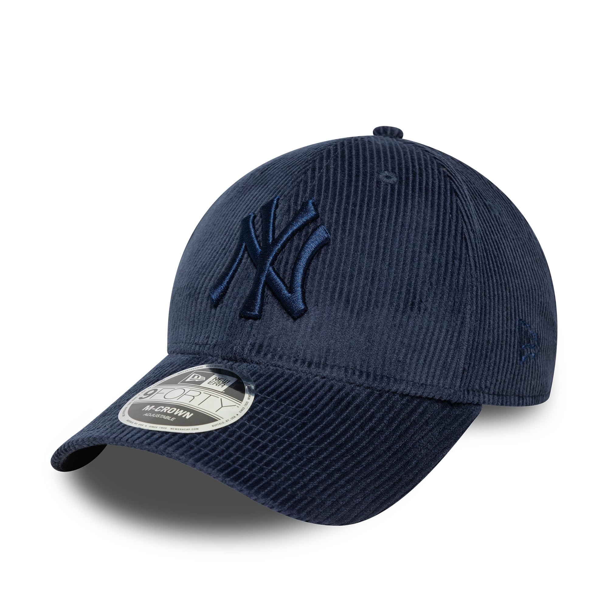 New Era Adult's 9Forty Cord MLB New York Yankees Baseball Cap Hat Navy