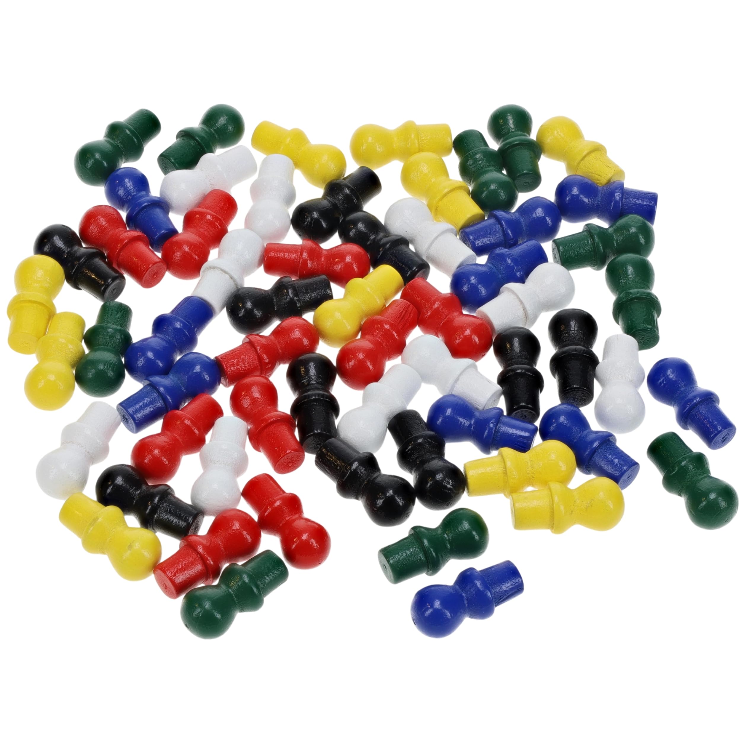 WE Games Replacement Wooden Pegs for Chinese Checkers