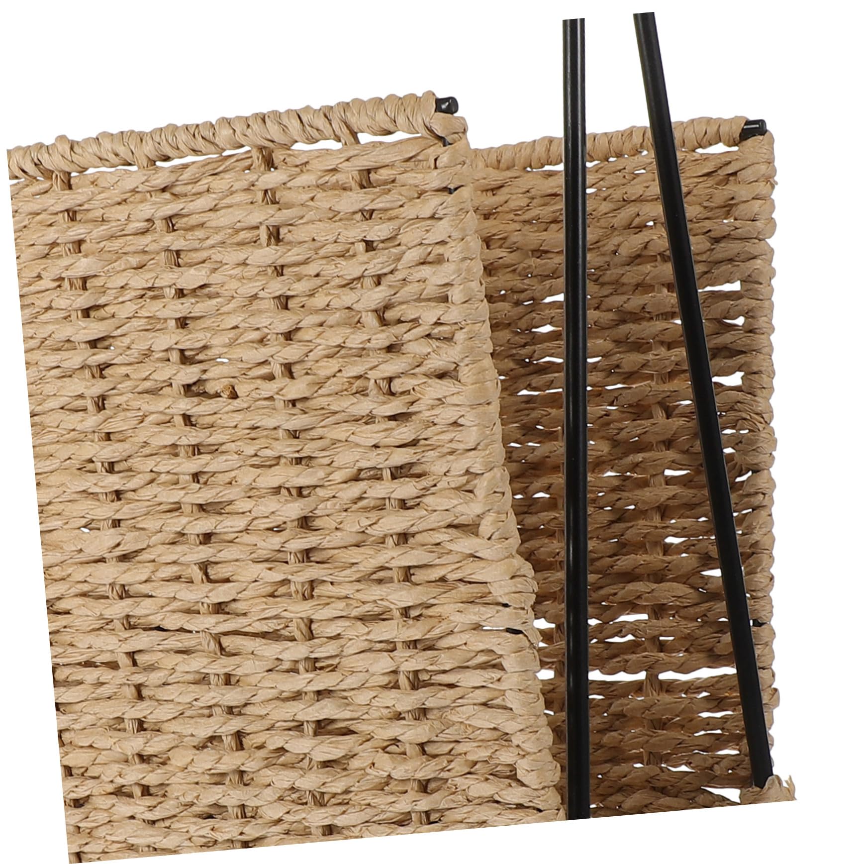 Cabilock Panier De Rangement Tressé Style Panier Décoratif Multifonctionnel Pour Snacks Organisateur De Maison