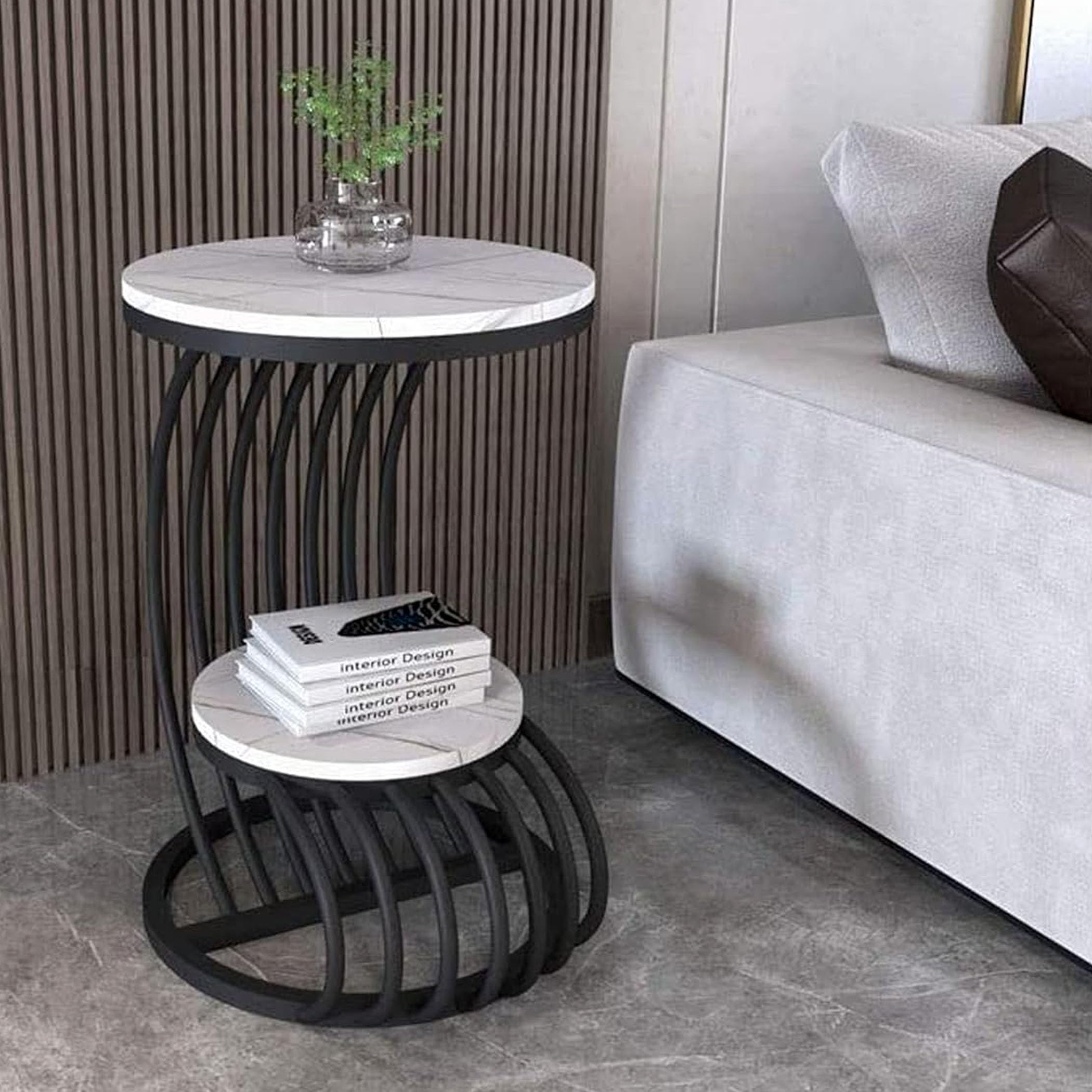 See full amazon price history chart for A I Craft Modern Look Metal Coffee Table, End Table with Double Shelf, Storage Nesting Table, Home Decor Table with Storage for Newspaper and Magazines (Black & White) A I Craft Modern Look Metal Coffee Table, End Table with Double Shelf, Storage Nesting Table, Home Decor Table with Storage for Newspaper and Magazines (Black & White) (B0BK6V4NKK) Amazon Price History, Amazon Price Tracker