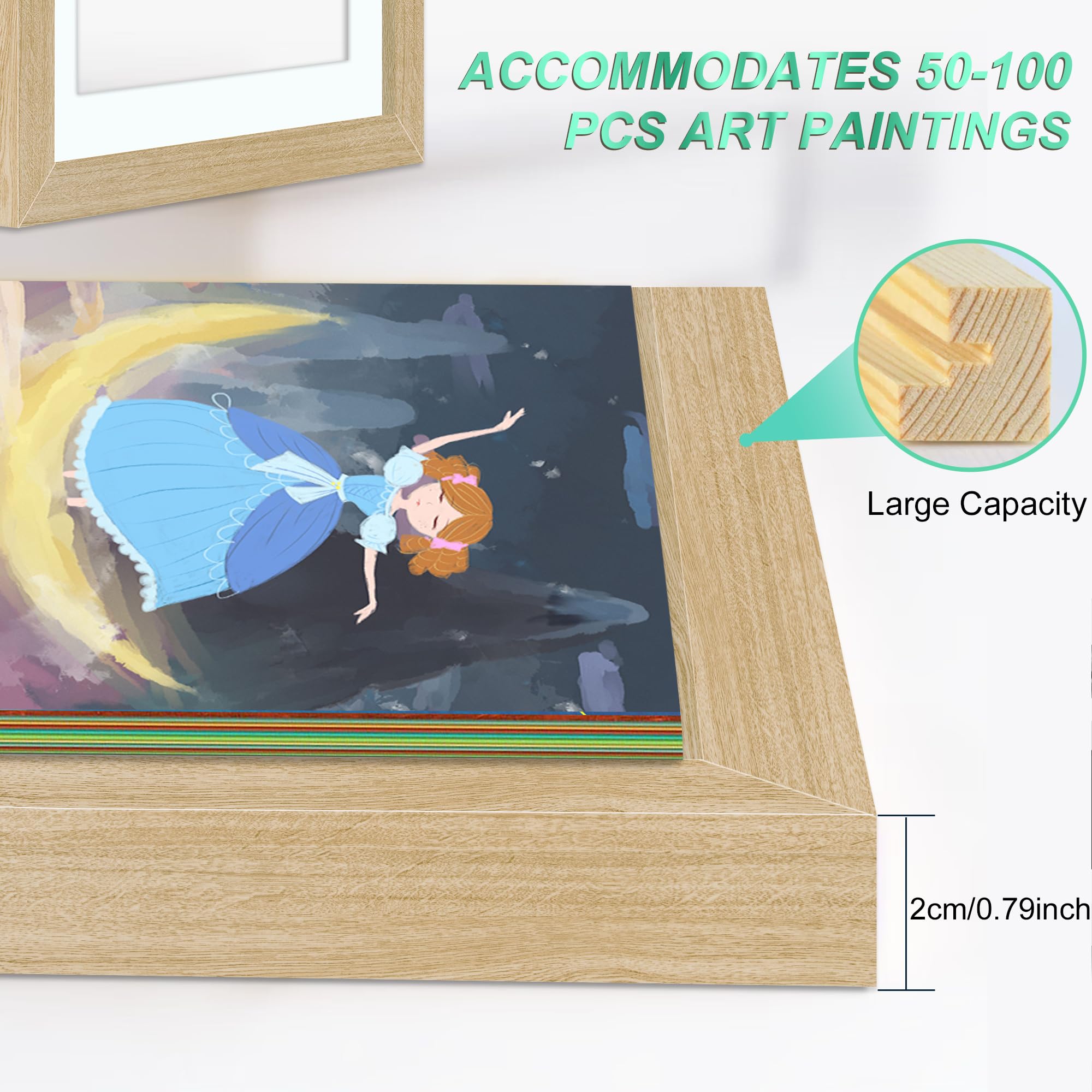 Cadres D'art Pour Enfants Avec Ouverture Sur Le Devant A4 - Cadre Photo Pour  Enfants - Affichage, image size:2000x2000