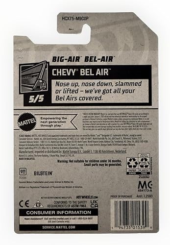 Miniatura 2 de Hot Wheels 2022 - Big AIR BEL AIR - Rosa - Chevy Bel Air 5/5-112/250 ()