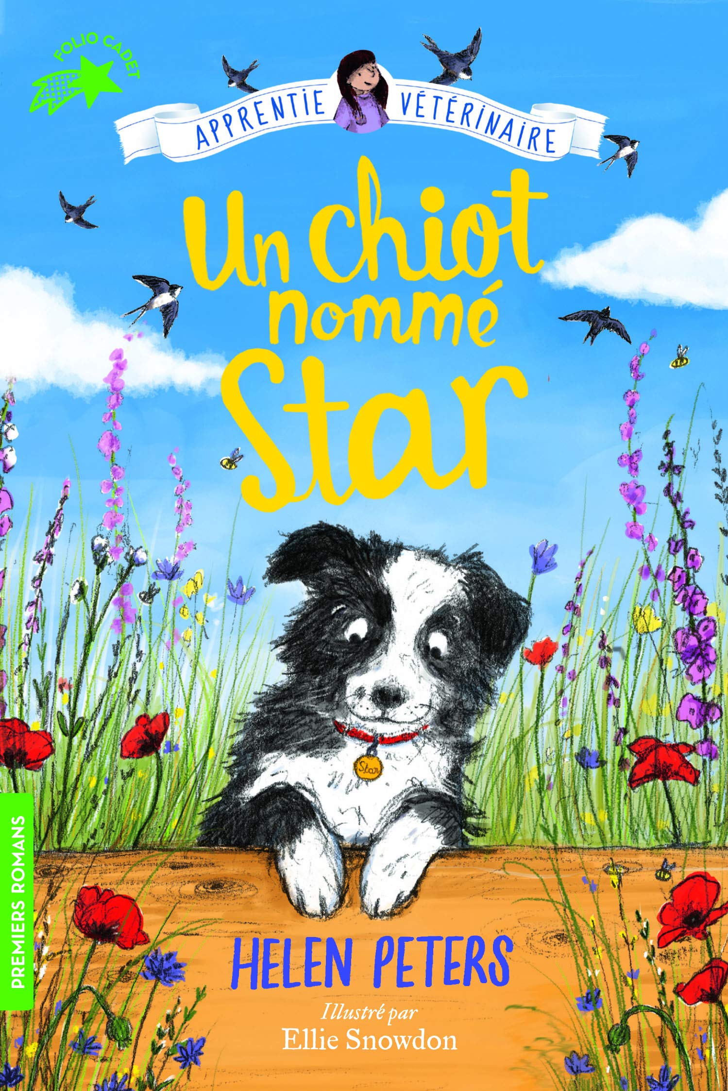 Jasmine, l'apprentie vétérinaire, 2 : Un chiot nommé Star (Folio Cadet Premiers romans)
