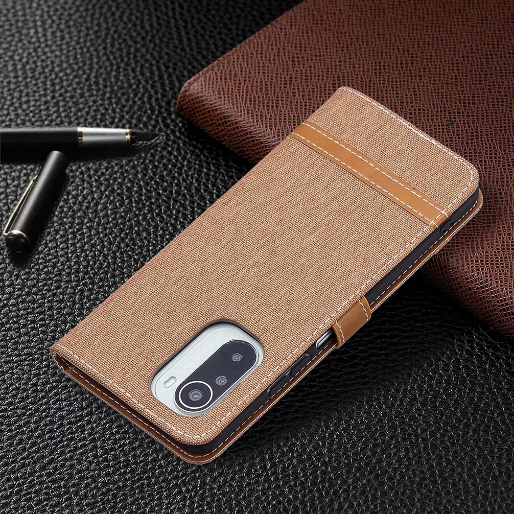 TIANCI Cover Portafoglio Per Xiaomi Poco F3/Mi 11i: Custodia Flip In Pelle PU Con Slot E Supporto, Nero