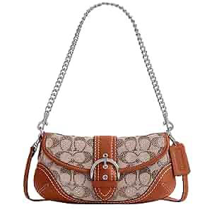 Amazon.com: Coach Soho Bag 25 in Crystal Signature Jacquard