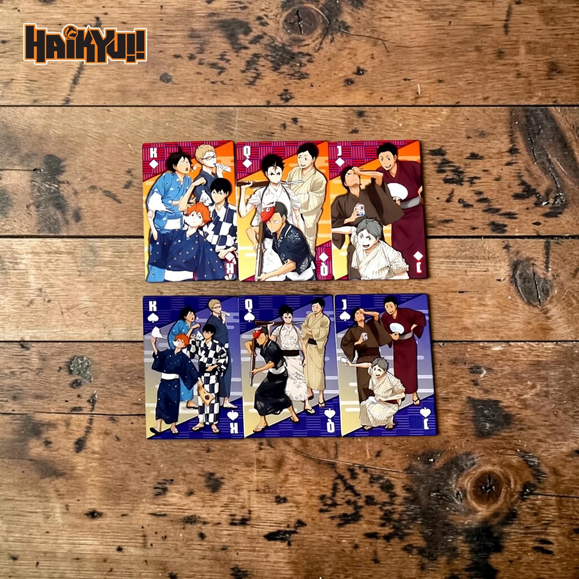 Amazon.com: GEAnimation Haikyuu!! Playing Cards Group 5