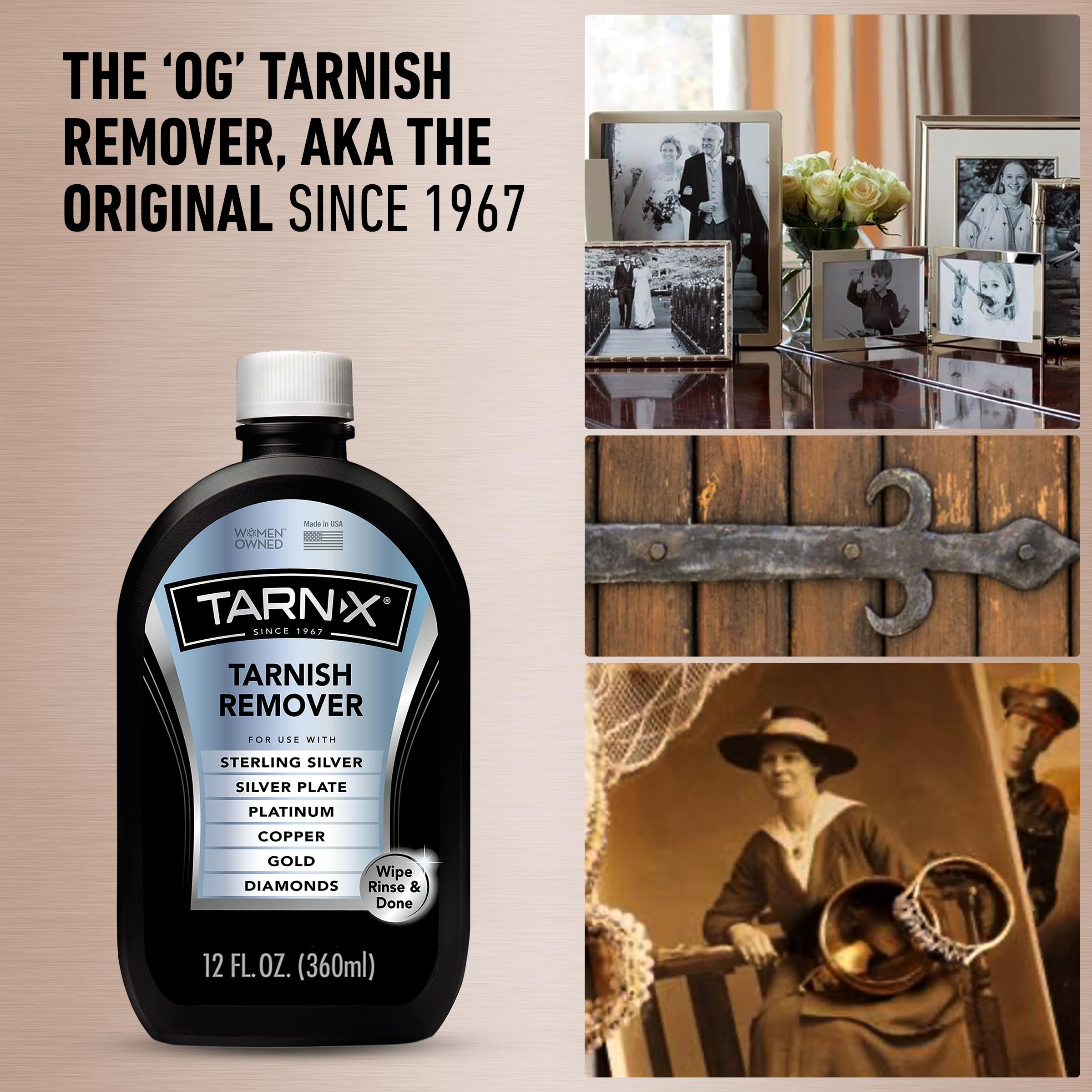 Tarn-X Anlauffarben-Entferner, 12 Unzen 350 ml Flasche