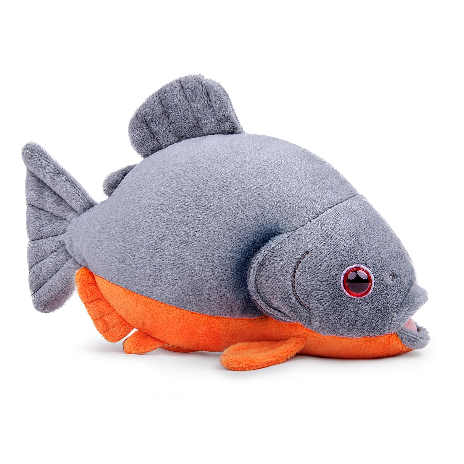Amazon.co.jp: ZHONGXIN MADE ピラニア ぬいぐるみ 魚 ぬいぐるみ 8.5