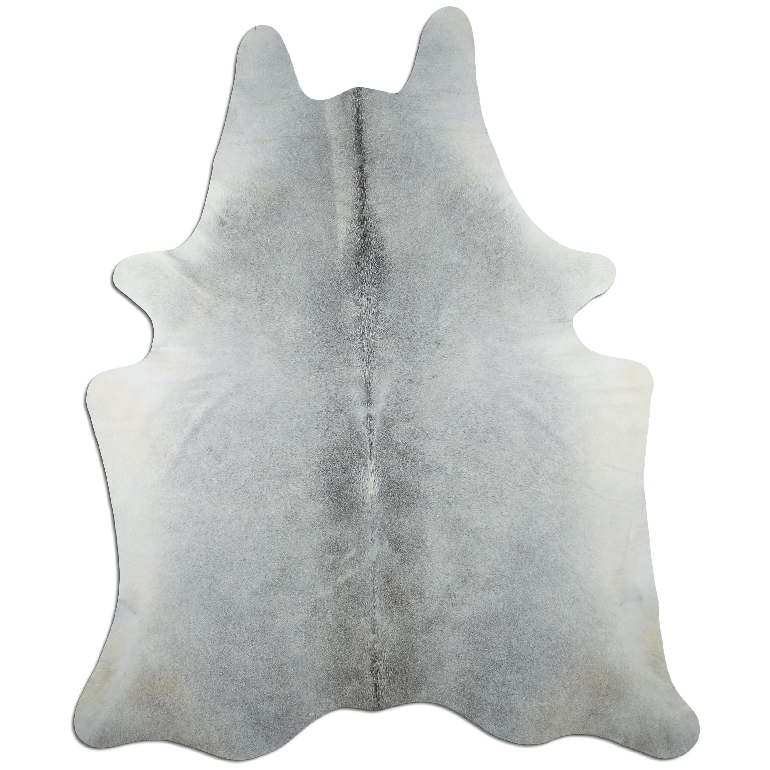 Tapis en Peau de Vache de qualité supérieure - Gris - Produit Naturel Unique en provenance d'Amérique du Sud - Peau de Vache véritable