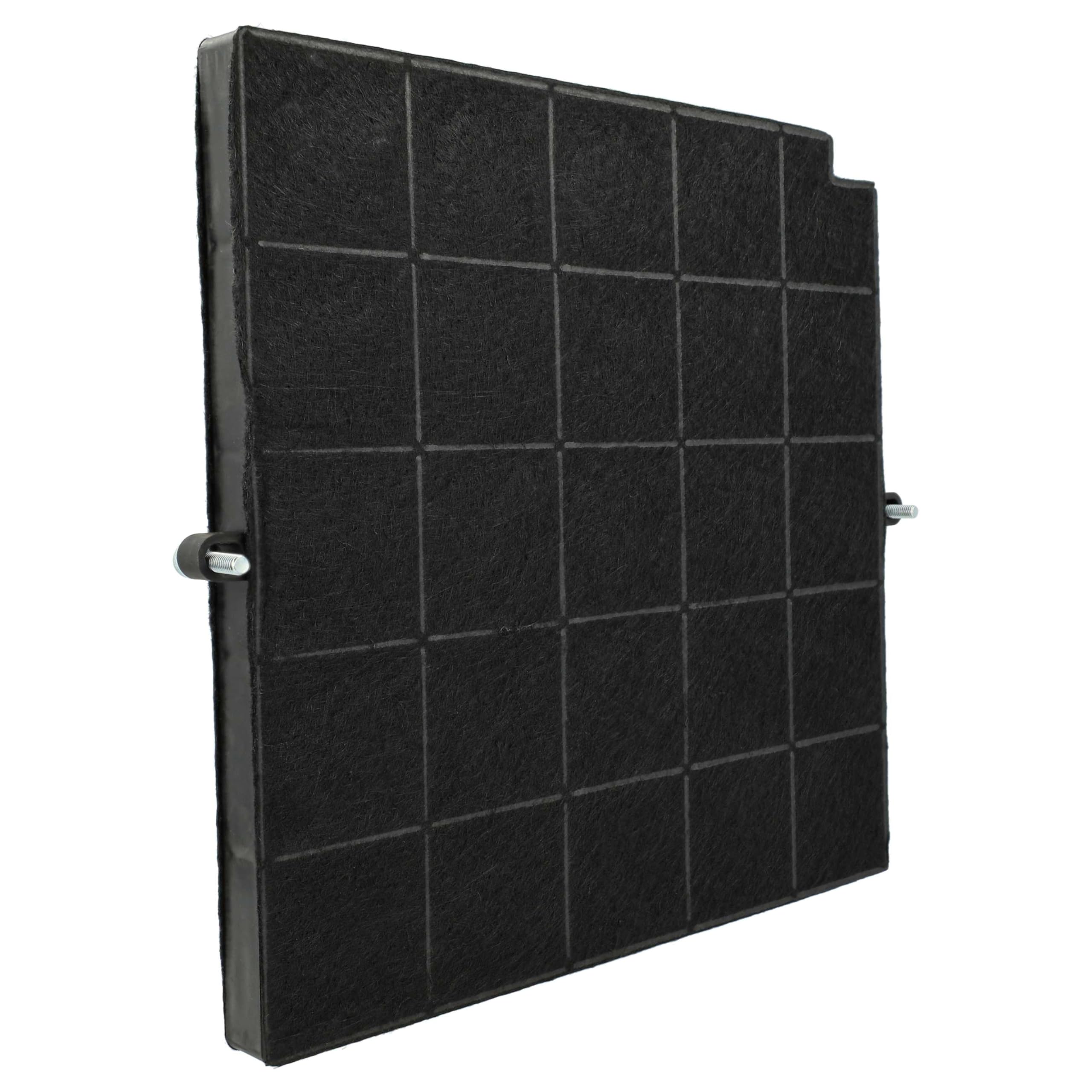 vhbw 4x filtro de carbón activado compatible con Arthur Martin INSIDE | INSIDE 120, INSIDE120, INSIDE90 campanas cocina - 26,5 x 25,8 x 1,8 cm