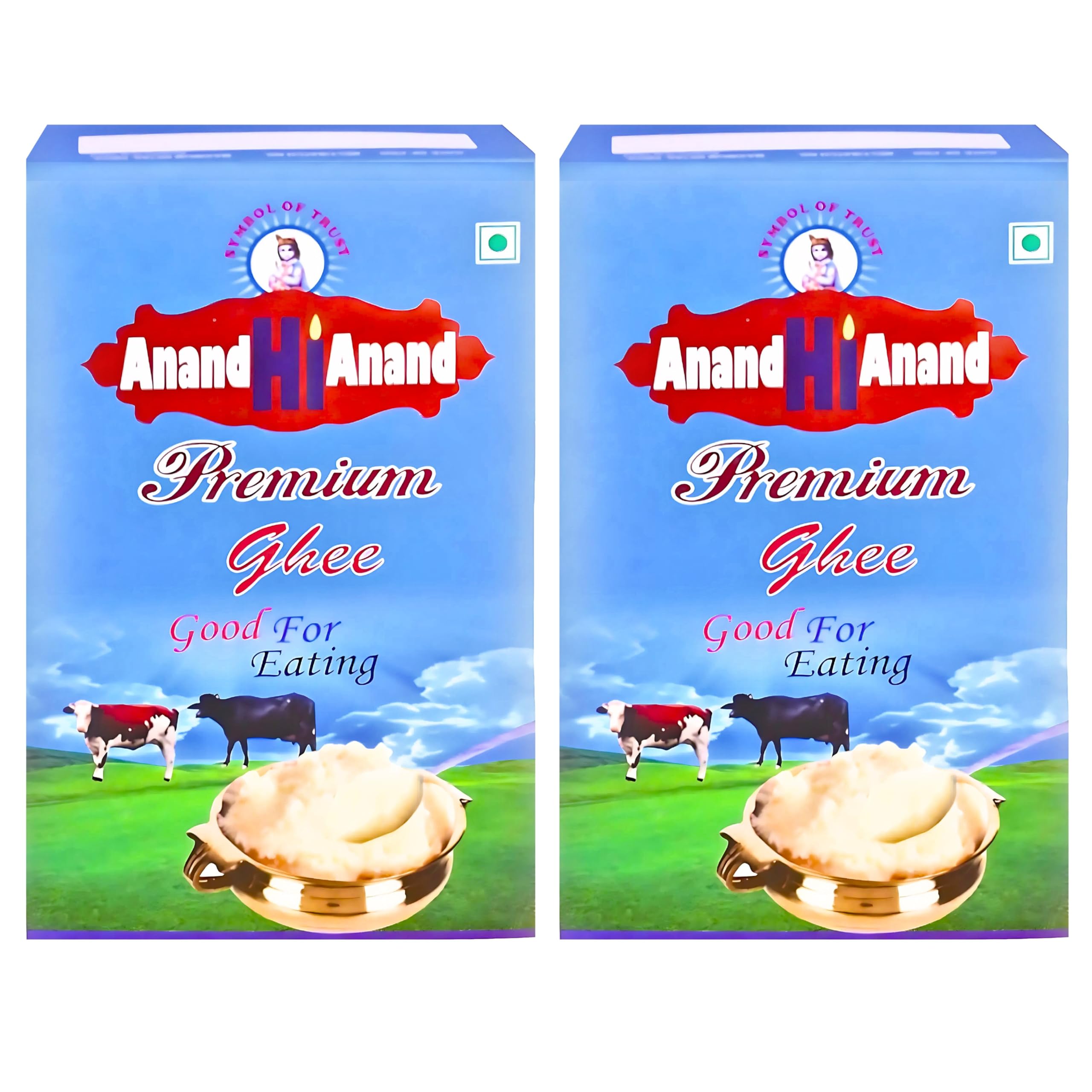 Anand Hi Anand Premium Pure Cow Ghee - Organic Ghee | Naturally improves Digestion And Boosts Immunity - (Pack of 2 (500ml)) (B0D3PXDK2B) Amazon Price History, Amazon Price Tracker