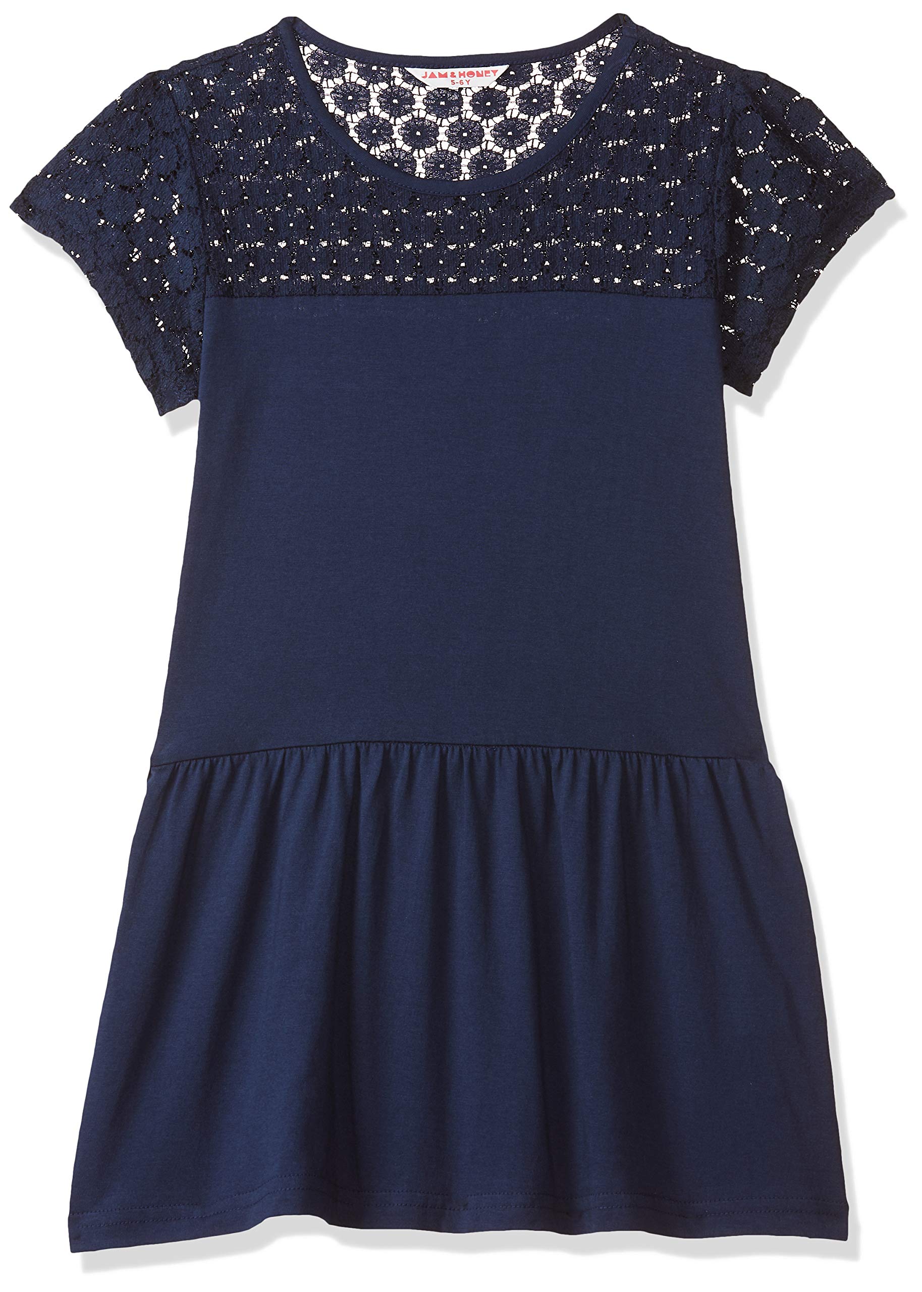 Amazon Brand - Jam & HoneyGirl's Regular Fit Dress