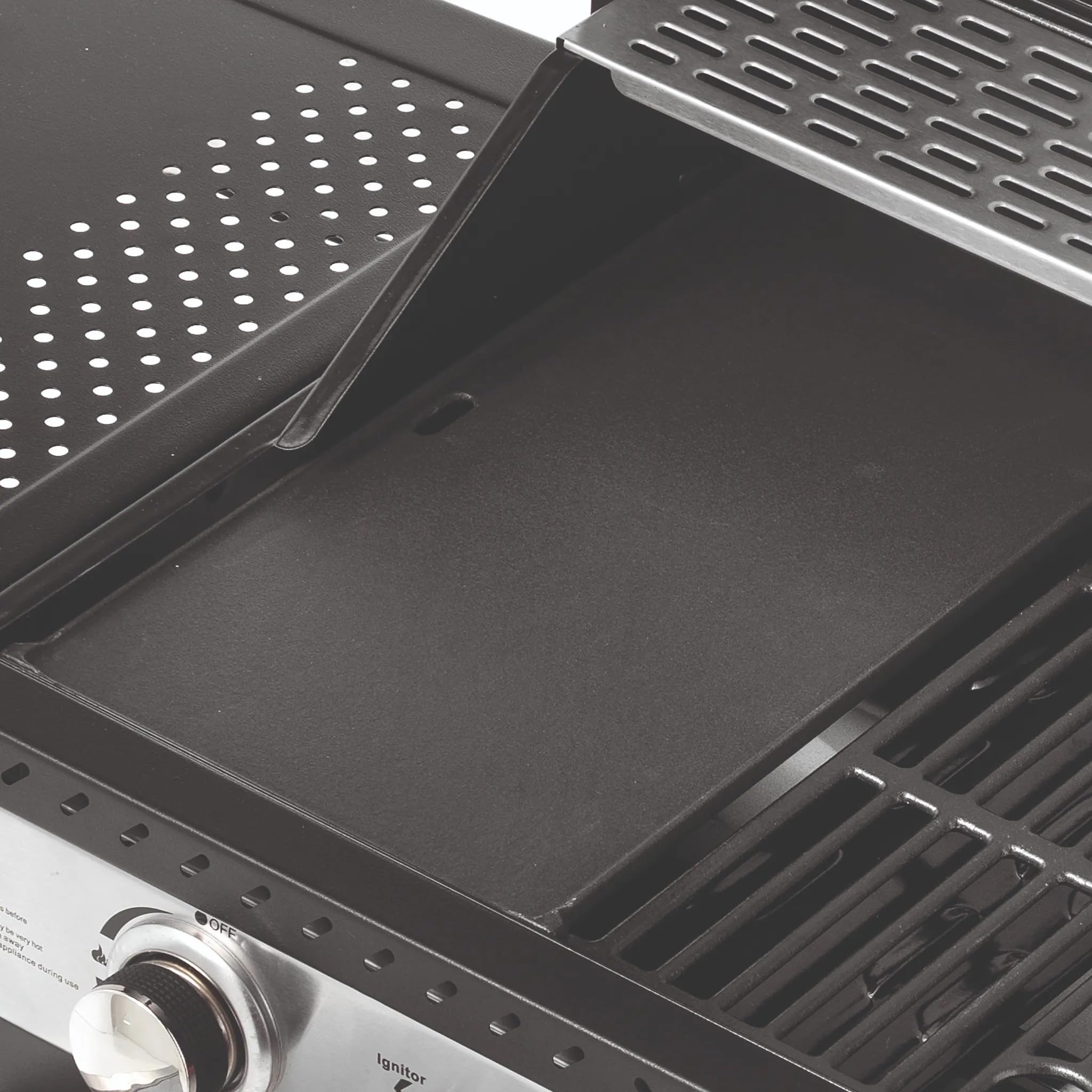 Barbecue a Gas Indianapolis 4 Ompagrill 3 Bruciatori Fornello Laterale Ruote
