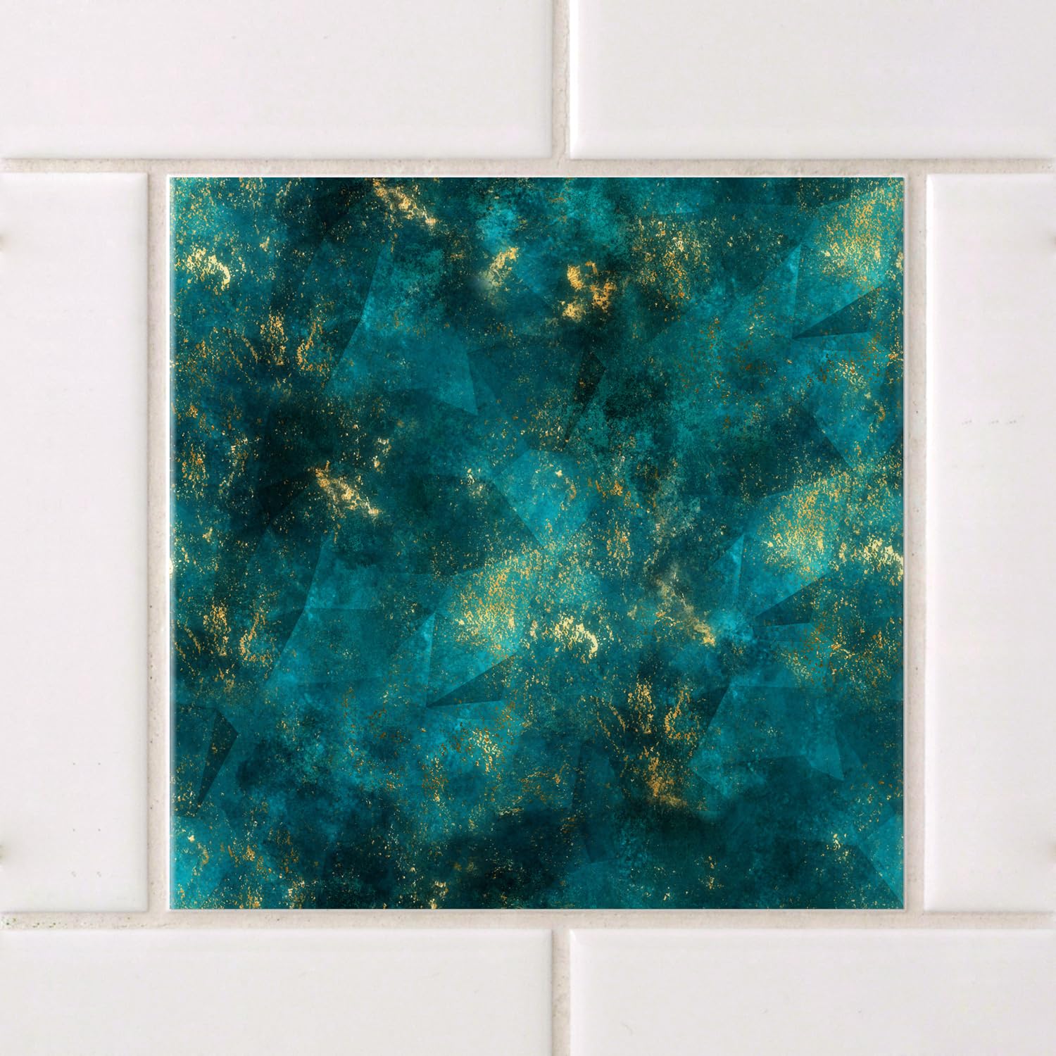 PS00154 Adesivi murali in pvc per piastrelle per bagno e cucina Stickers design