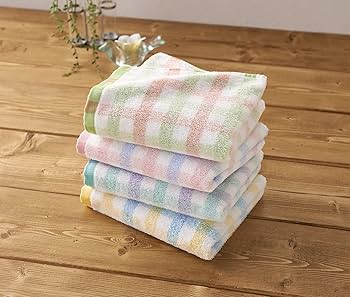 【かーこ】1・4・10・11 タオル4点 ガーゼタオル フェイスタオル 4枚セット ガーゼタッチ 日本製