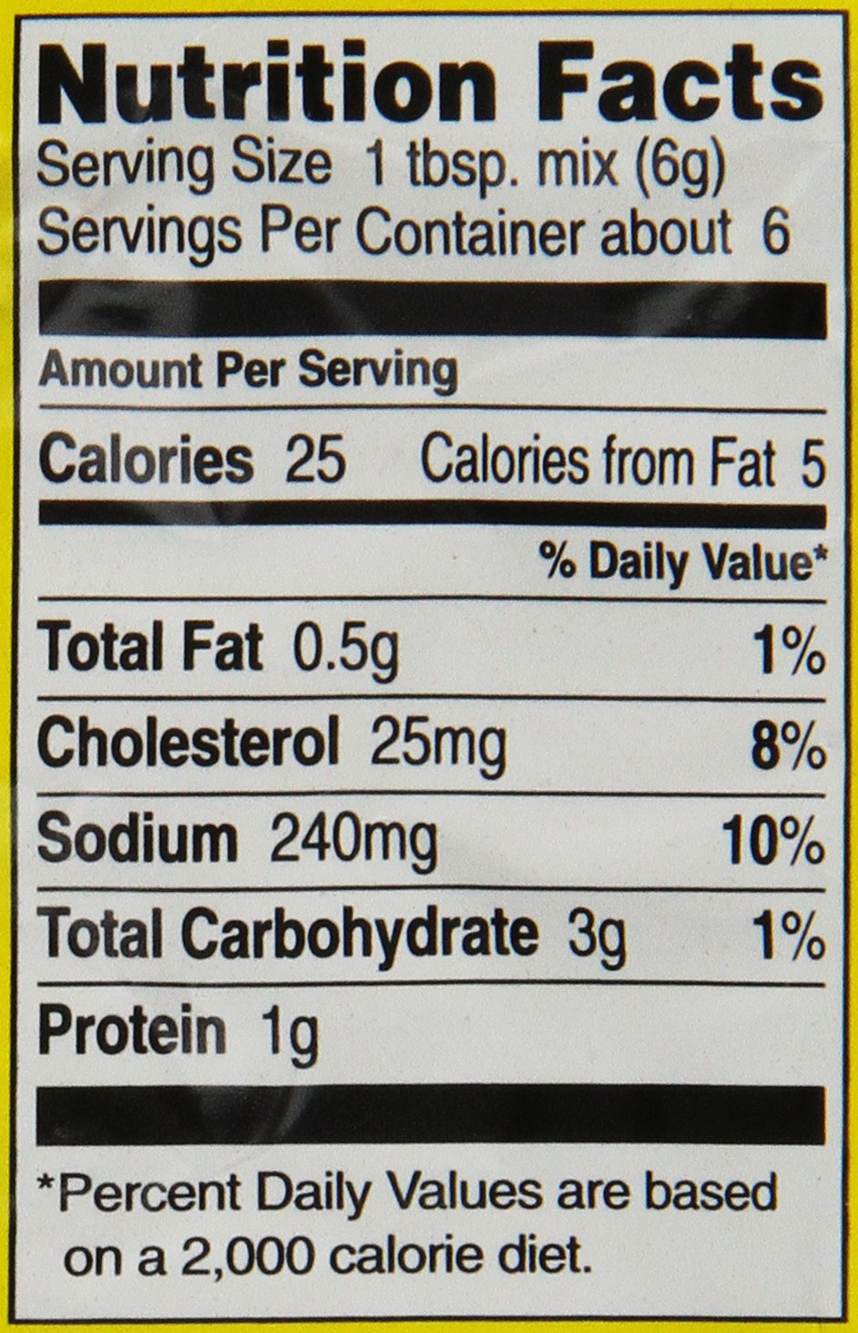 OLD BAY Crab Cake Classic Mix, 1.24 oz (Pack of 6)