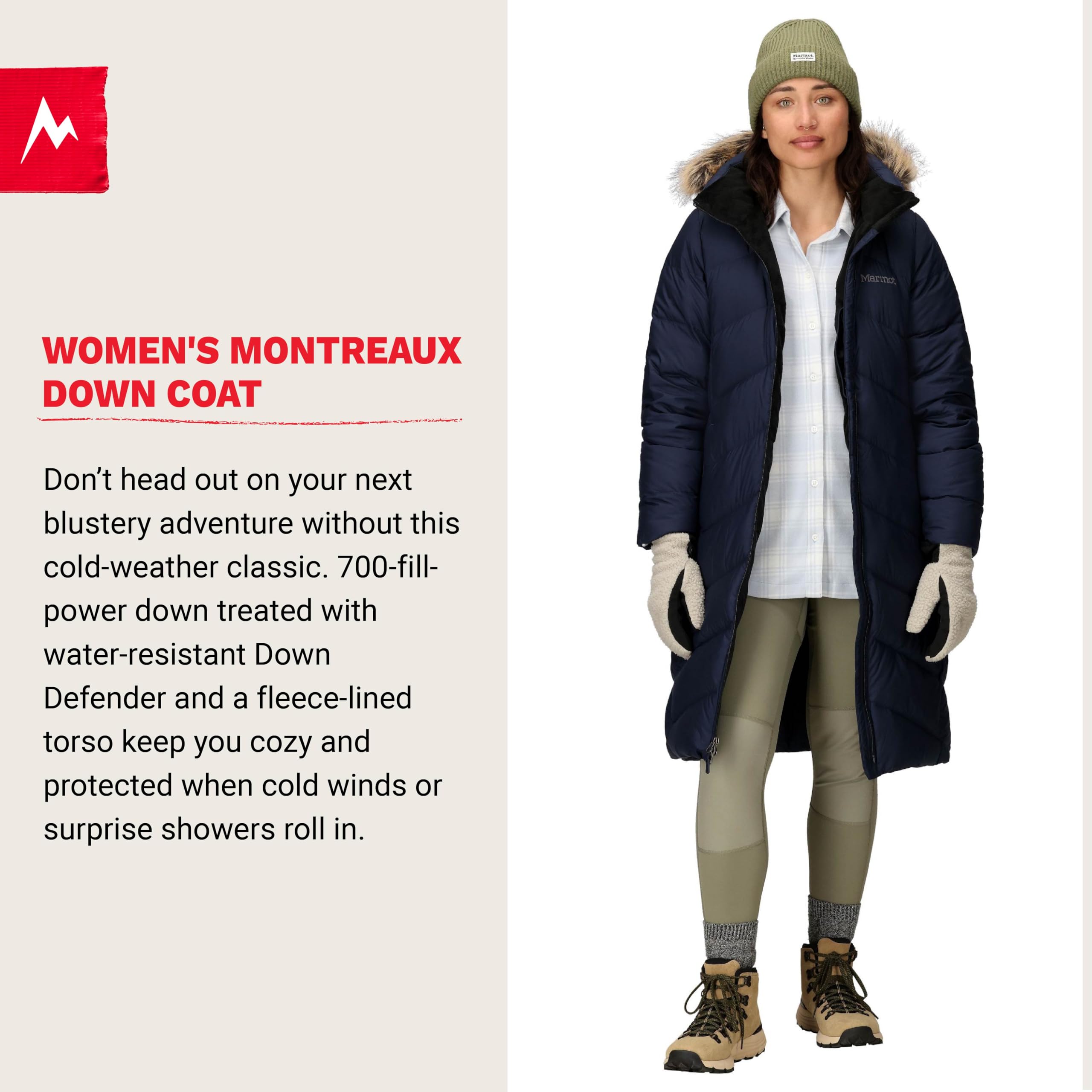 Marmot Wm's Montreaux Coat Chaqueta de plumas aislante ligera Mujer (Pack de 1)
