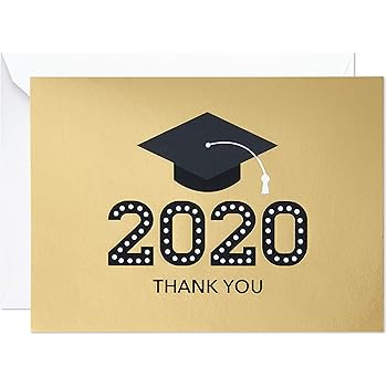 Graduation thank you notes