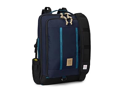 Topo Designs Global Travel Bag 30L Backpack Bags Navy/Sahara, Mesh/Nylon/Plastic