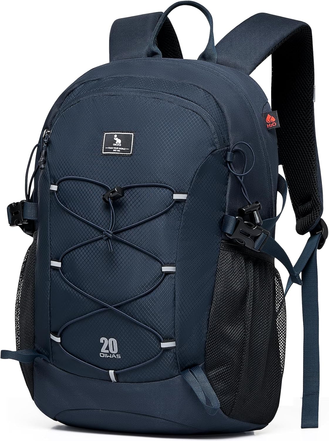 OIWAS Hiking Backpack, Water Resistant Camping Backpack with Hydration Bladder Outlet, 20L Lightweight Hiking Daypack, Travel Daypack for Men and Women Outdoor Small Hiking Backpacks OIWAS Hiking Backpack, Water Resistant Camping Backpack with Hydration Bladder Outlet, 20L Lightweight Hiking Daypack, Travel Daypack for Men and Women Outdoor Small Hiking Backpacks