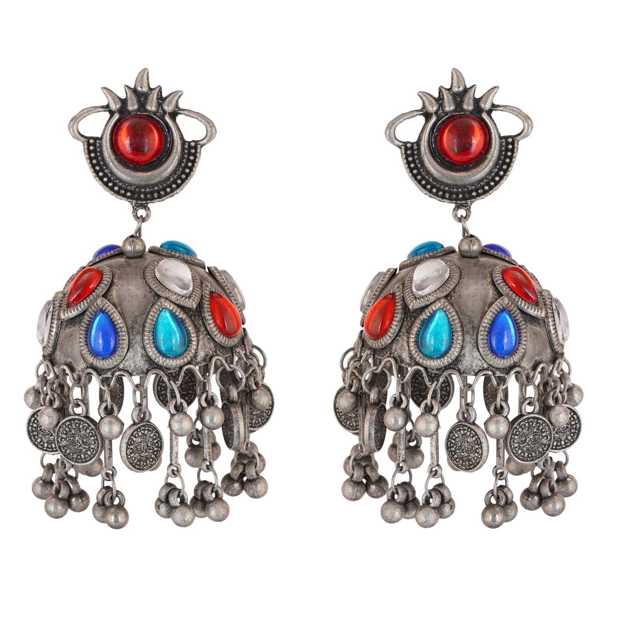 See full amazon price history chart for Shreyadzines Ethnic Black Oxidised Oxidized Earrings German Silver Black Metal Polish Earring With Jhumka Jhumkas for Girls & Women (Multicolor Round) Shreyadzines Ethnic Black Oxidised Oxidized Earrings German Silver Black Metal Polish Earring With Jhumka Jhumkas for Girls & Women (Multicolor Round) (B0BB7K8BTP) Amazon Price History, Amazon Price Tracker