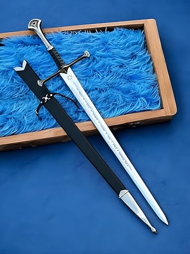Miniatura 1 de El Señor de los Anillos - ANDURIL - Espada de Aragorn con vaina por Hand Forger Hunting Crafts