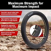 Vista 3 de Tusk Tubos de goma natural para motocicleta