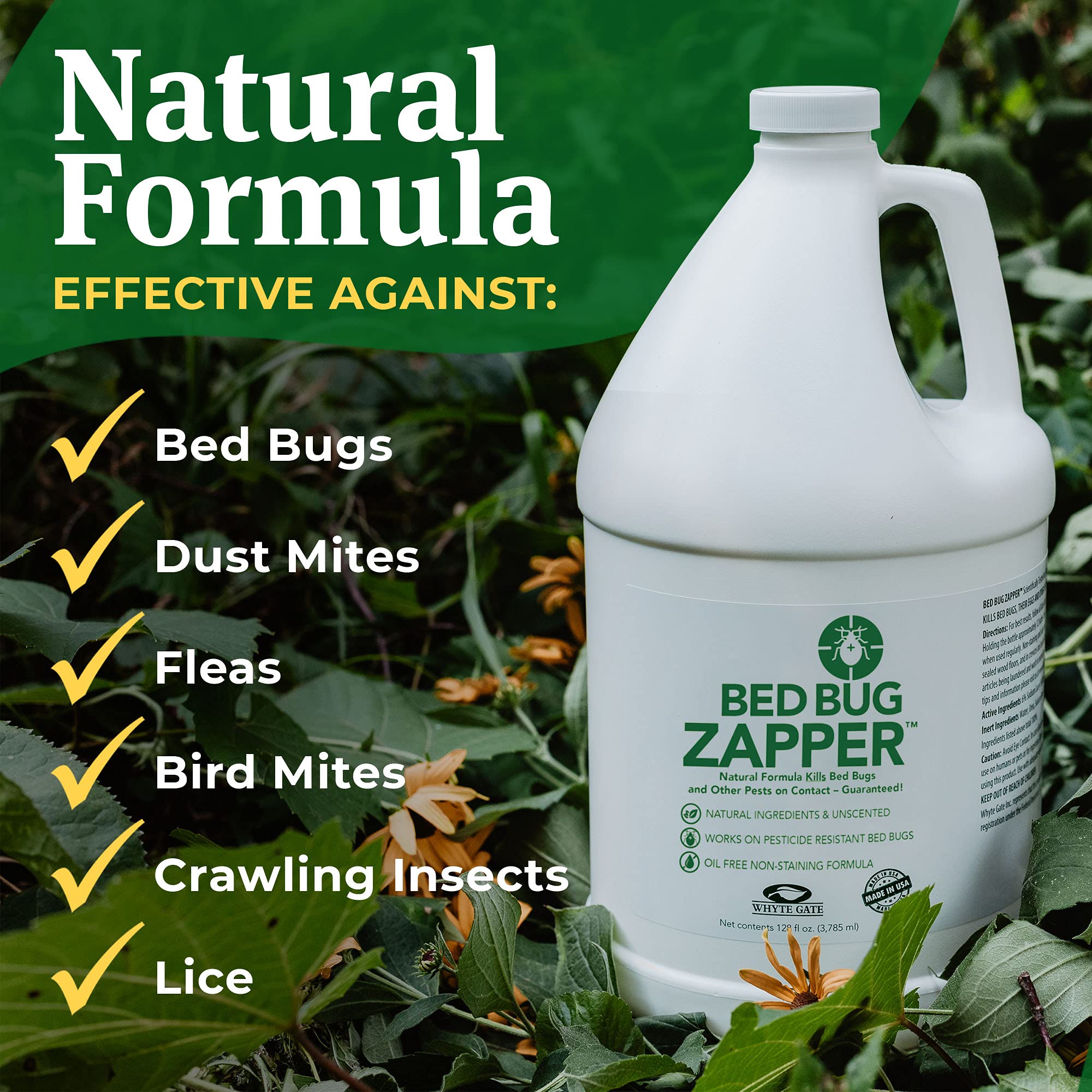 Buy Bed Bug & Dust Mite Killer Spray, Natural & Non Toxic Bed Bug