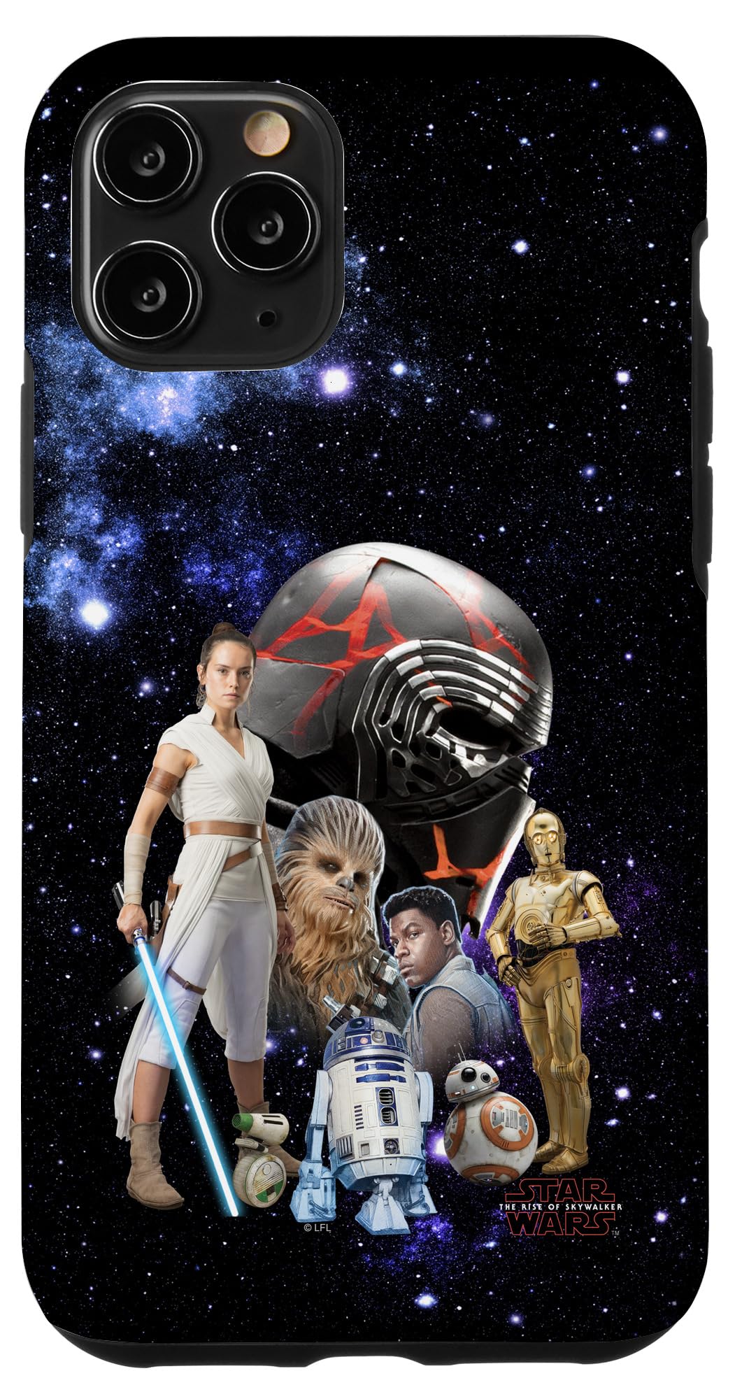 Coque iPhone 11 Pro Star Wars antichoc imprimé Galaxy Group Shot - 4