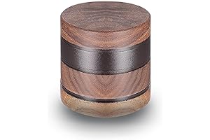 Black Wooden Spice Grinder with 2.5 Inches