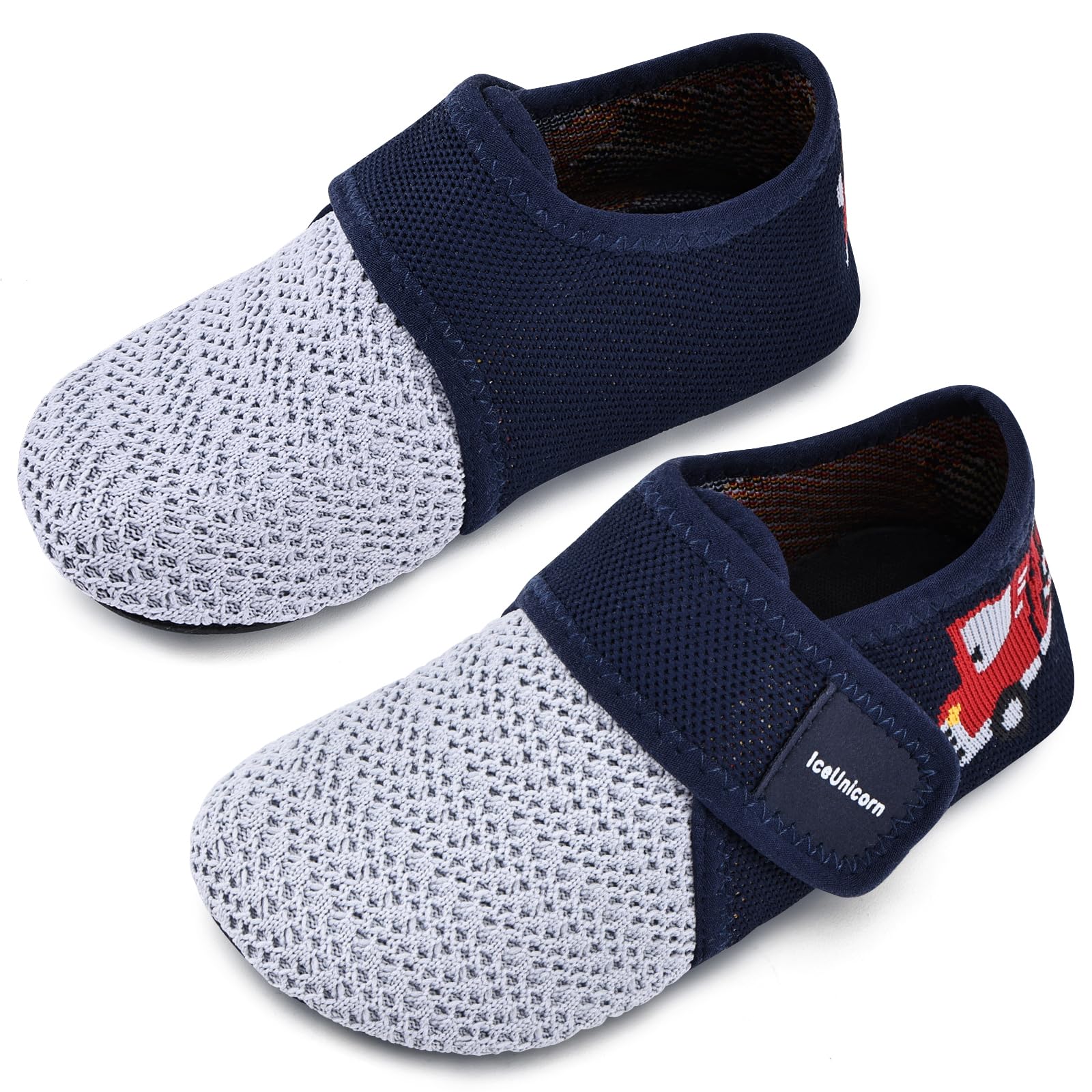 IceUnicorn Hausschuhe Kinder Atmungsaktive Pantoffeln Leicht Rutschfest Kleinkinder Hüttenschuhe Jungen Mädchen Slippers