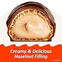 Vista 5 de Kinder Bueno Mini, paquete de fiesta de 125 unidades, chocolate con leche y crema de avellanas, barras de chocolate envueltas individualmente, 23.8