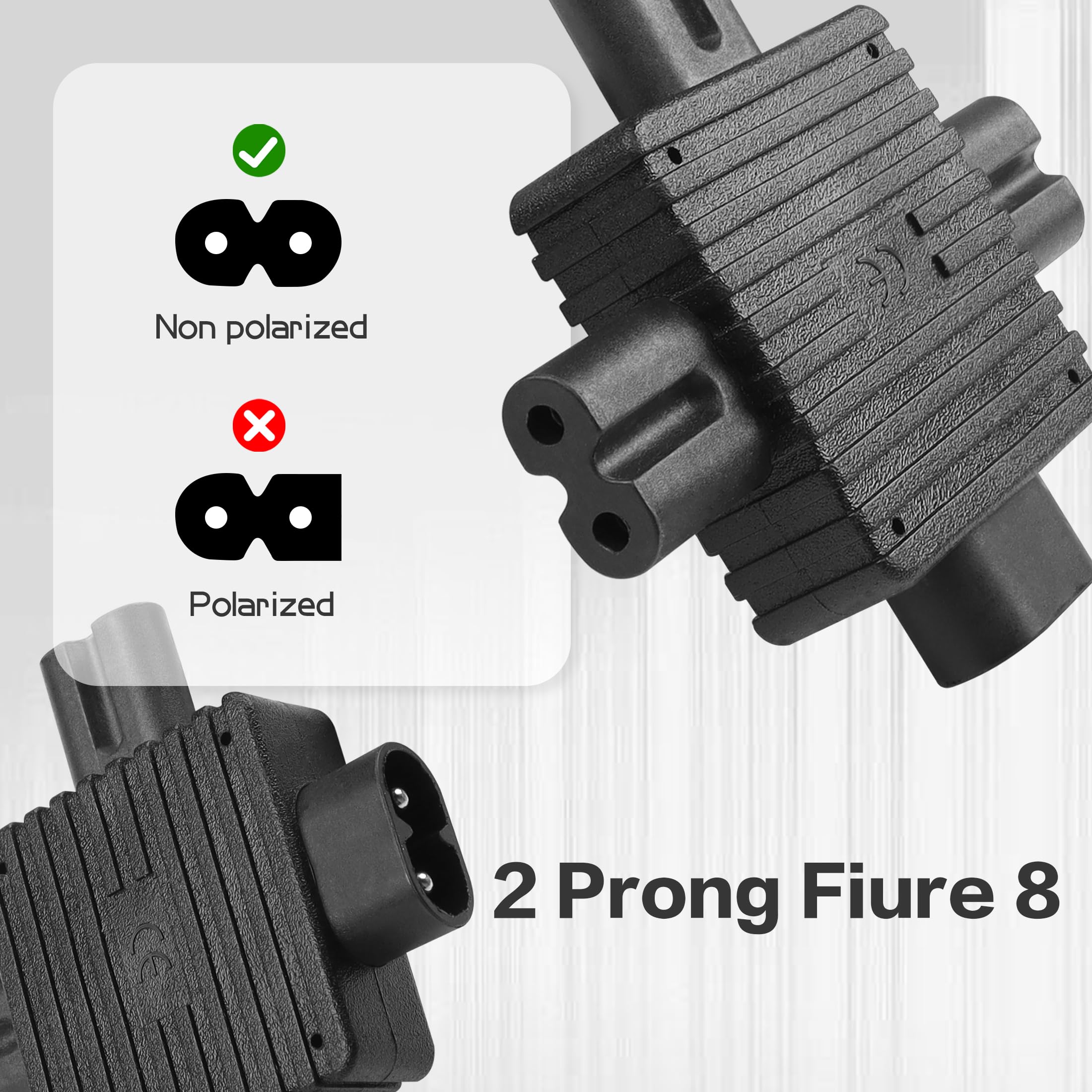 Amazon.com: IEC 320 C8 1 to 3 C7 Splitter Power Adapter YACSEJAO