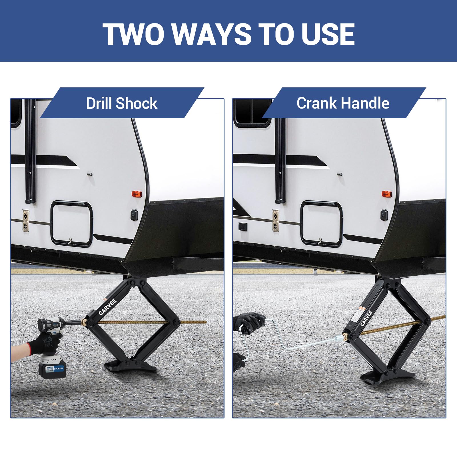 Scissor Jack - 24-inch, 5000lb, Q235, Suit for Vehicle