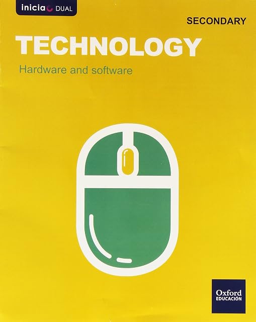 Portada de Cuaderno Inicia Dual Technology 1º ESO. Hardware and Software