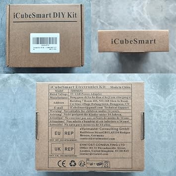 MINI 3D Led Cube DIY Electronics Kit Soldering Project Kit (3D8MINI-MULTI-KIT)