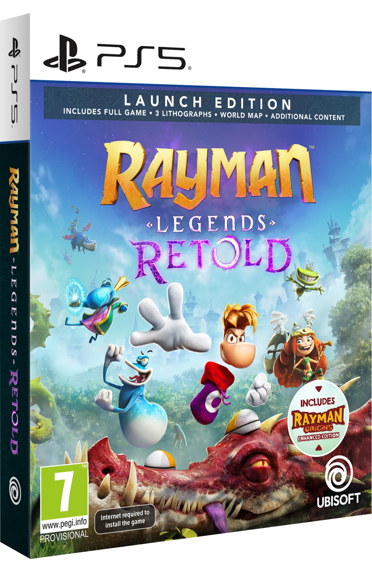 Rayman Legends Retold - Launch Edition (Exclusive to Amazon.uk) - [PlayStation 5]