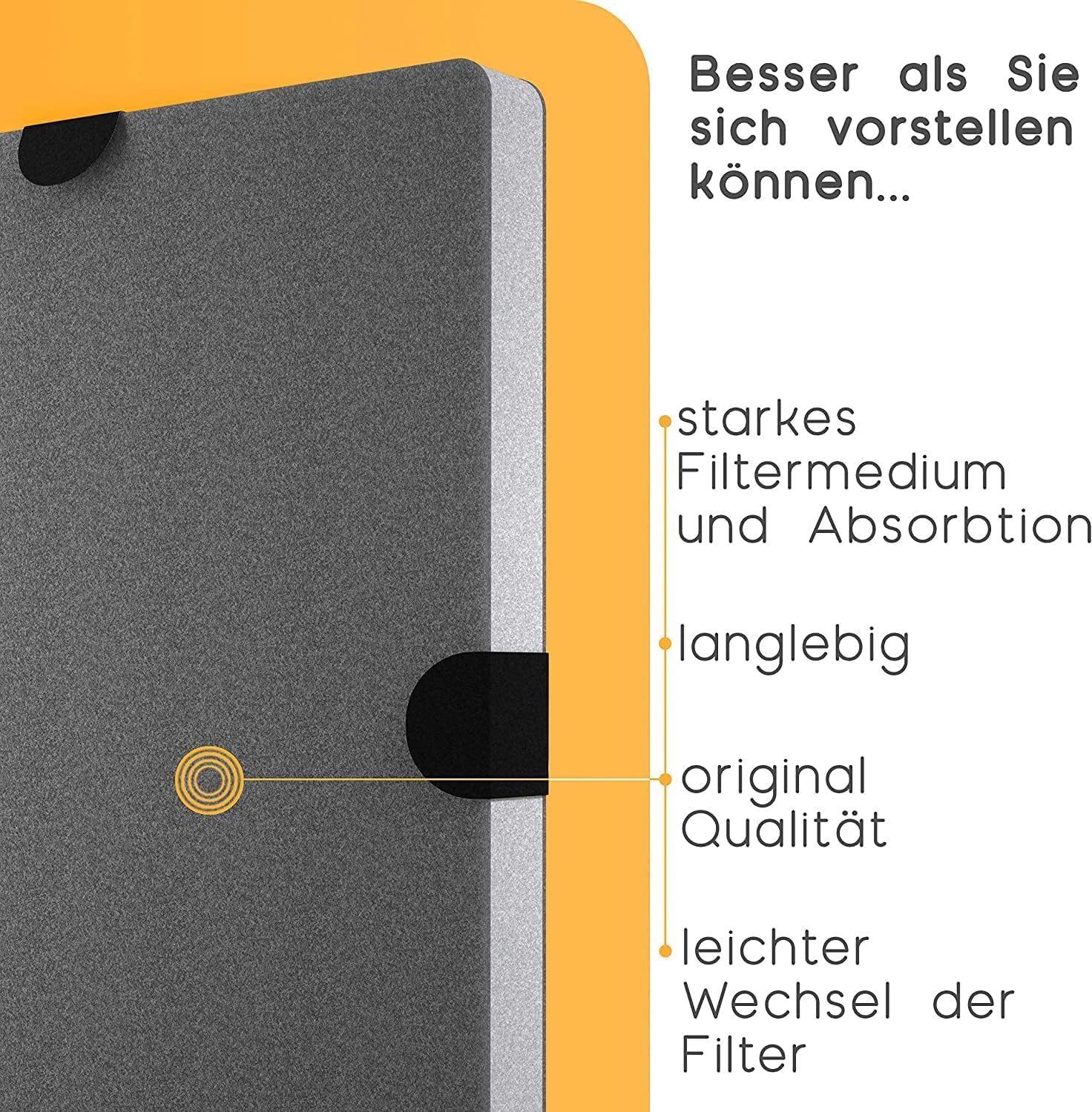 Aktivkohlefilter (4 Filter) ähnlich DKF12-1 bzw. 6228731, passend für Miele Dunstabzugshauben DA269-4 / DA279-4 / DA390 / DA420 / 28996265D (4er pack)