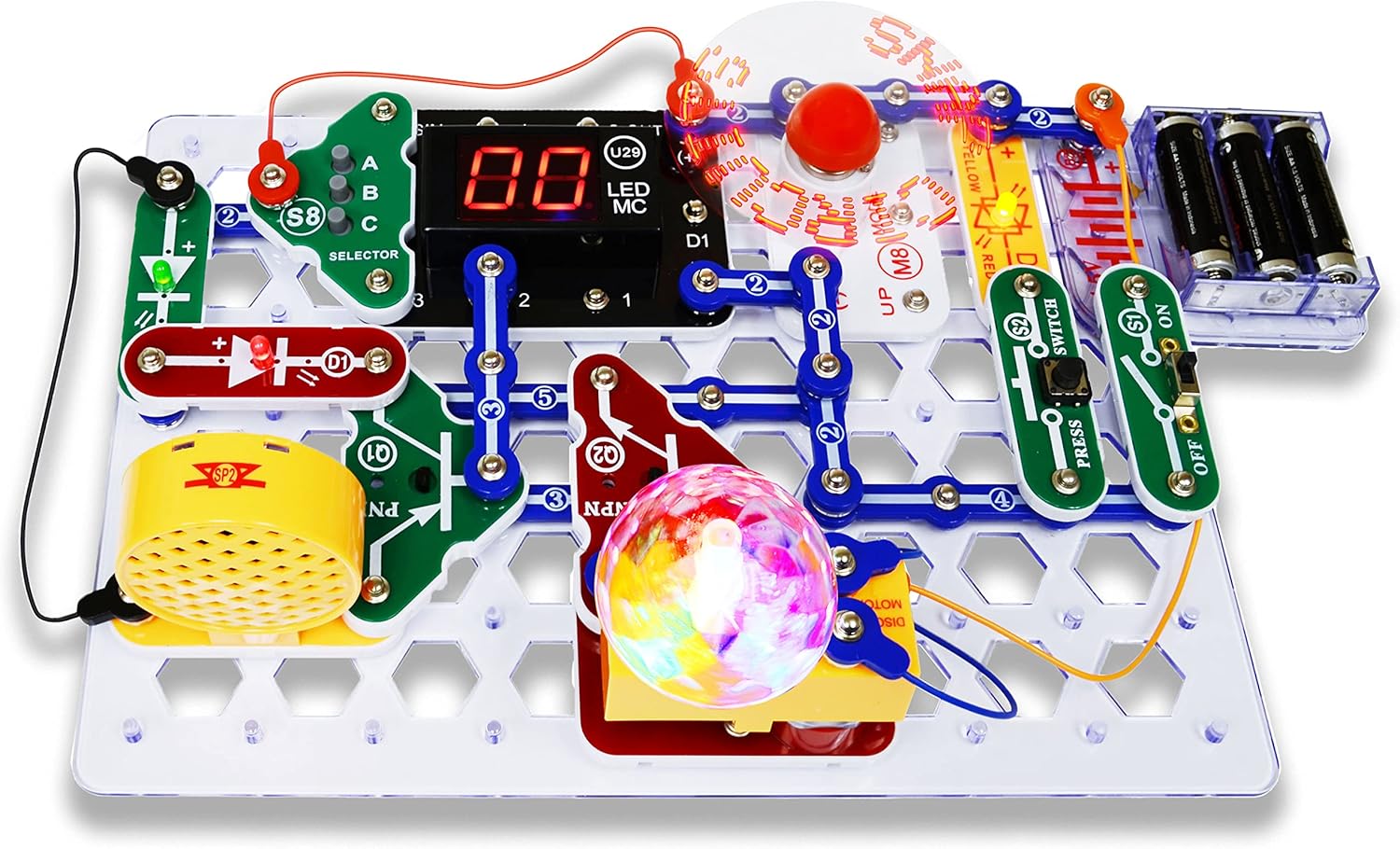 Buy Snap Circuits “Arcade”, Electronics Exploration Kit, Stem