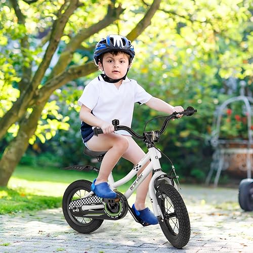 Miniatura 7 de BABY JOY Bicicleta para niños, 12, 14, 16, 18, 20 pulgadas, bicicletas para niños y niñas, adolescentes de 3 a 8 años o más con ruedas de